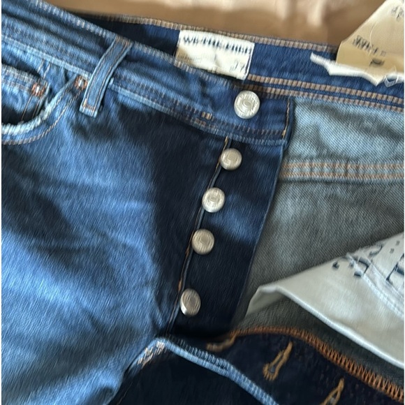 Free People Maggie Mid Rise Straight leg size 27 - Picture 4 of 4